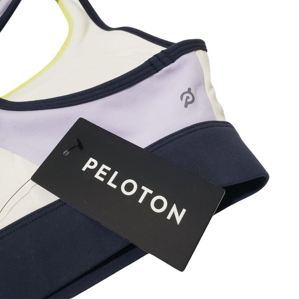 Peloton Cadent Racerback Colorblock Bra - Picture 3 of 11